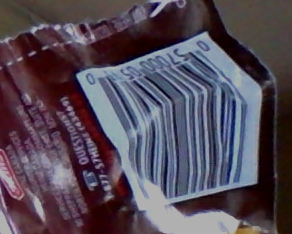 Skewed Barcode